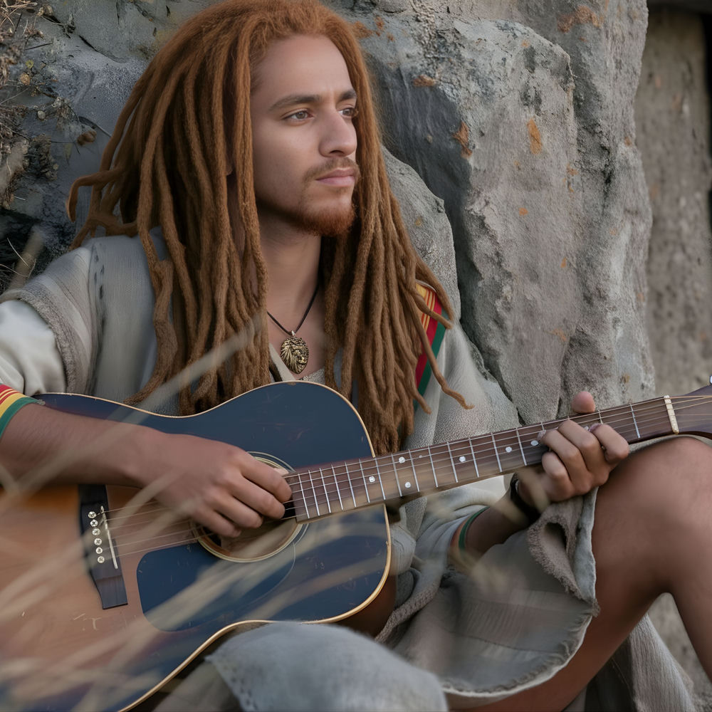 Foto oficial de Adar Purim — cantor de reggae gospel