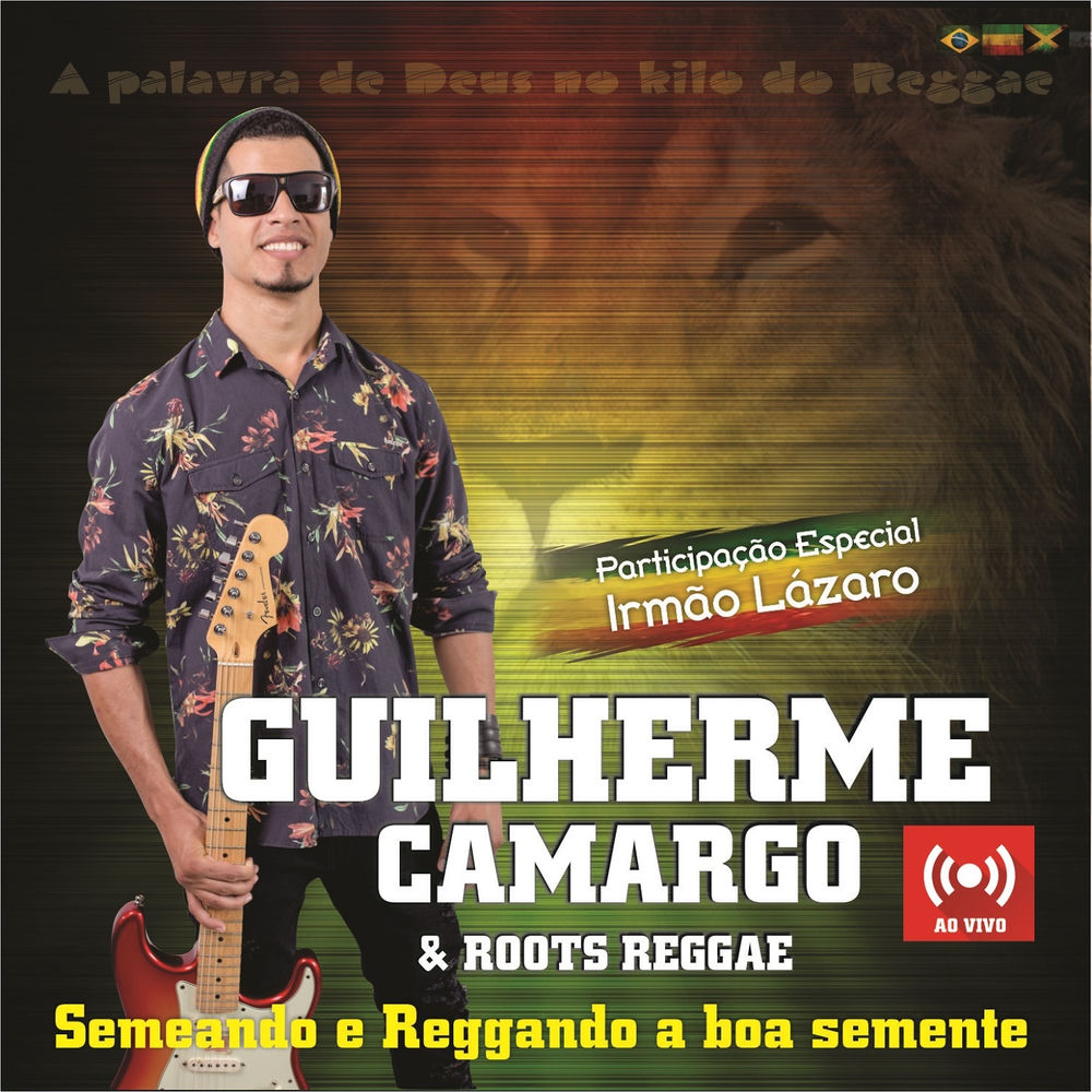 Foto oficial de Guilherme Camargo — cantor de reggae gospel