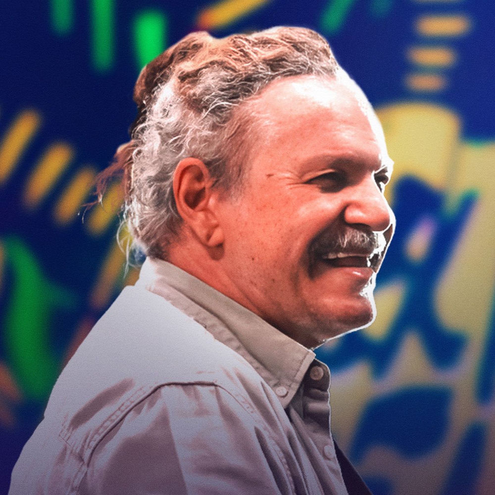 Foto oficial de Nengo Vieira — cantor de reggae gospel