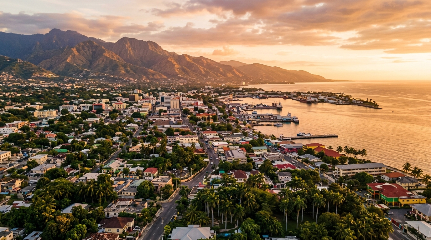 Kingston, Jamaica - berço do reggae gospel internacional ao pôr do sol